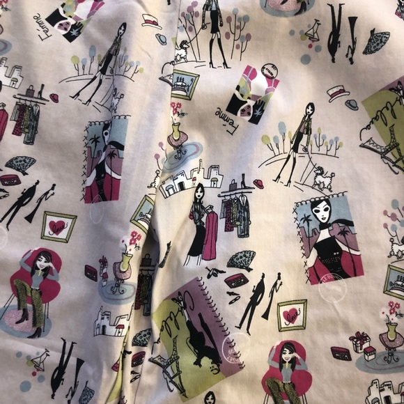 PALISADES French Graphics Pants  Size L - Picture 2 of 2